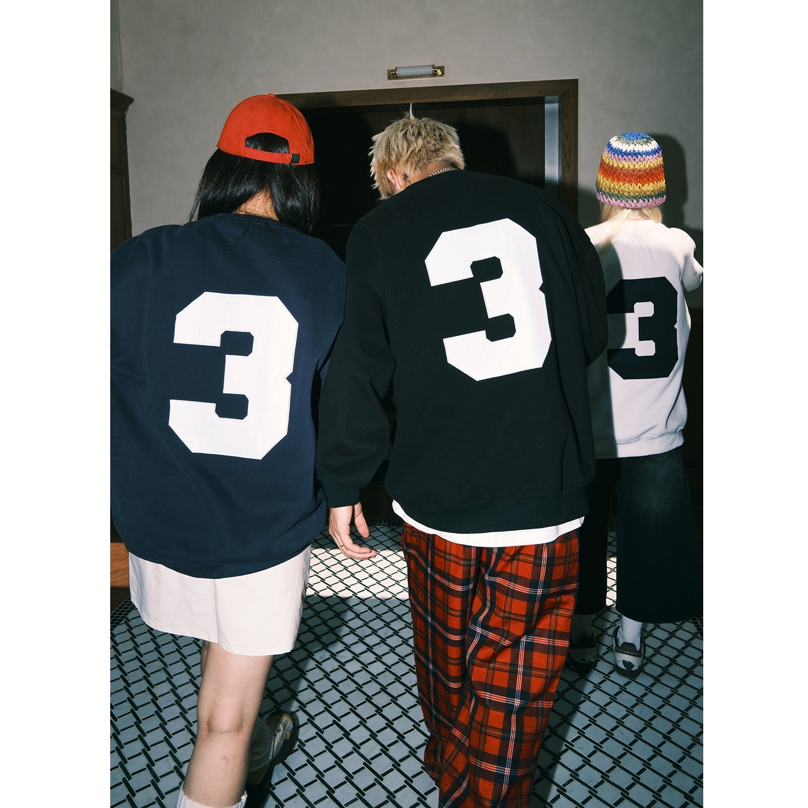 Number Printed Crew Neck Sweat MW9421