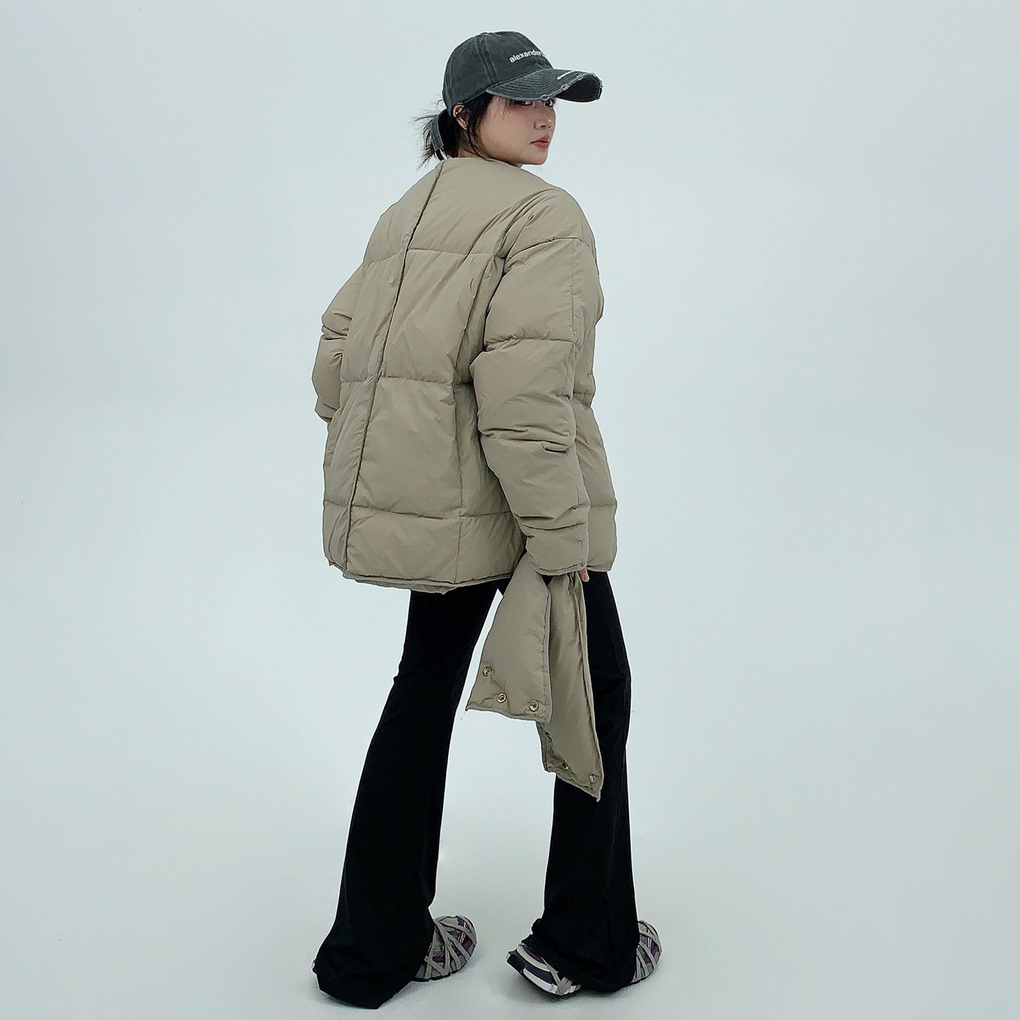 Lightweight High Neck Down Jacket MW9689