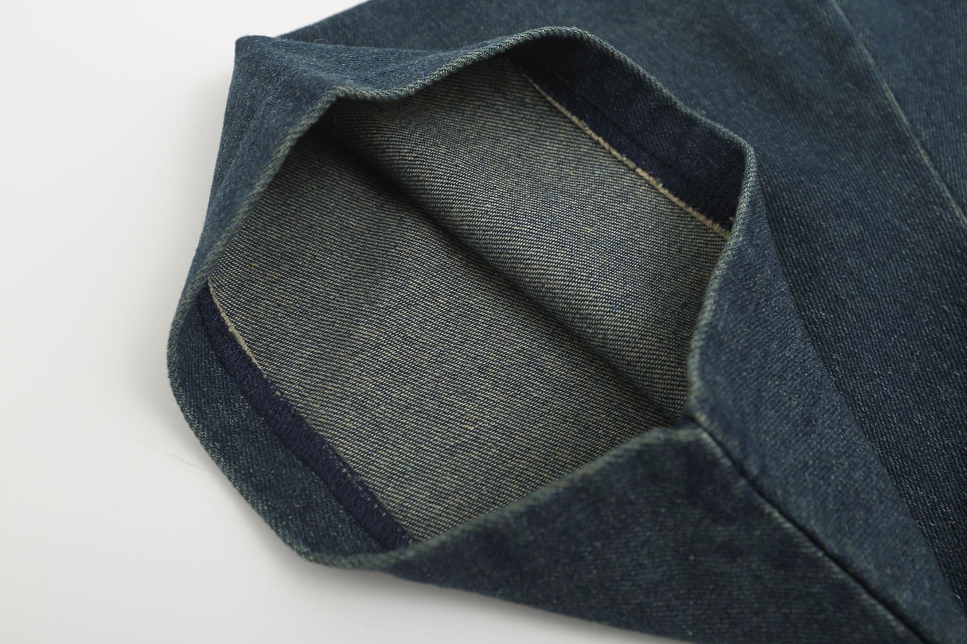 Embroidered Denim T-shirt MW9066