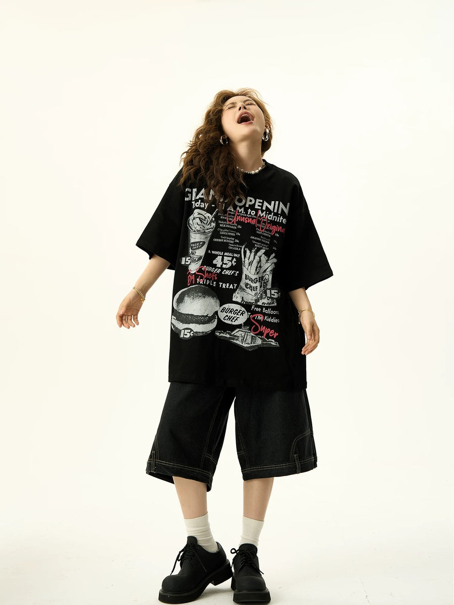 ヴィンテージダイナーグラフィックTシャツ MW10399