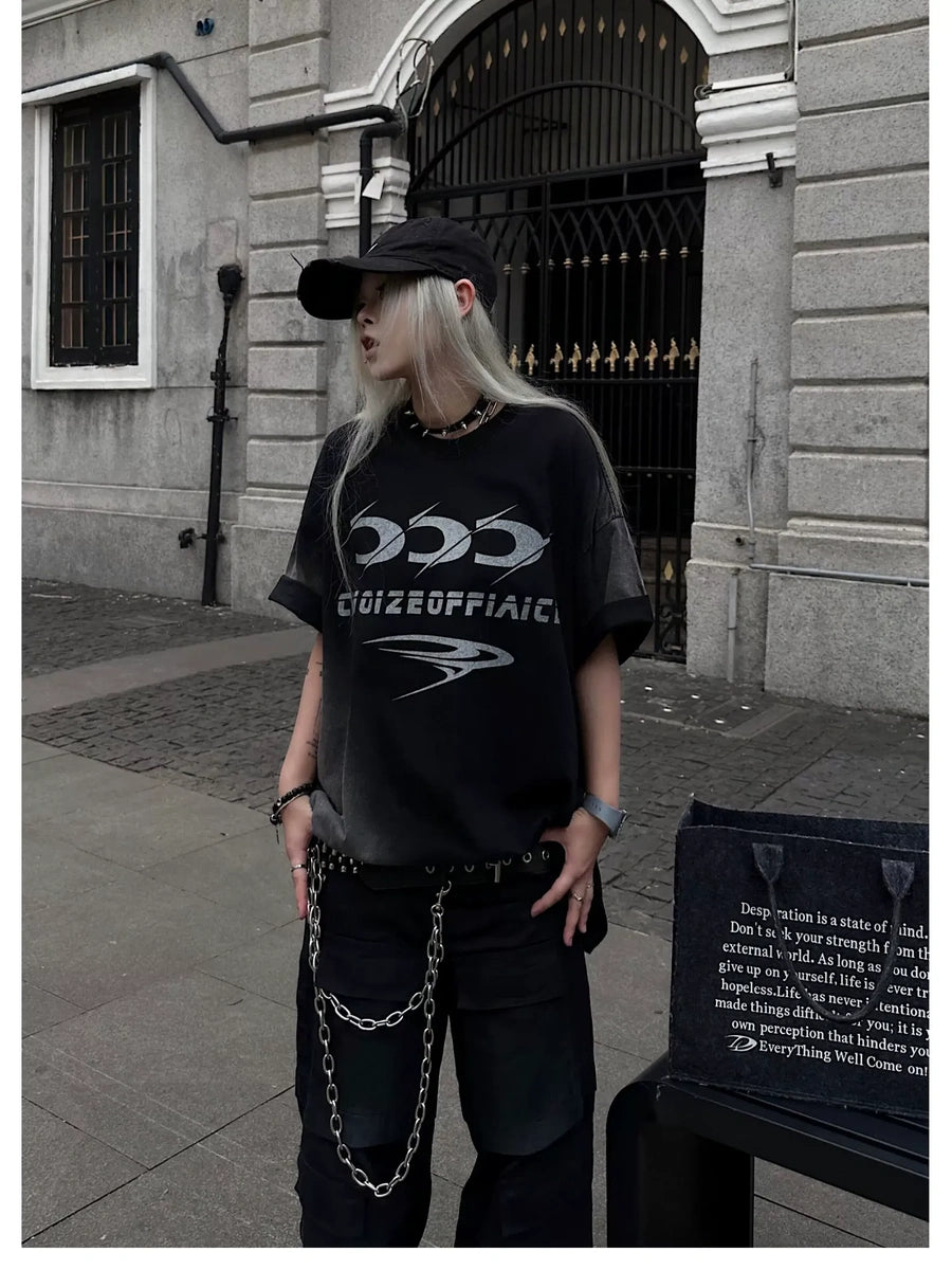 ウォッシュド グラデーションTシャツ MW10401