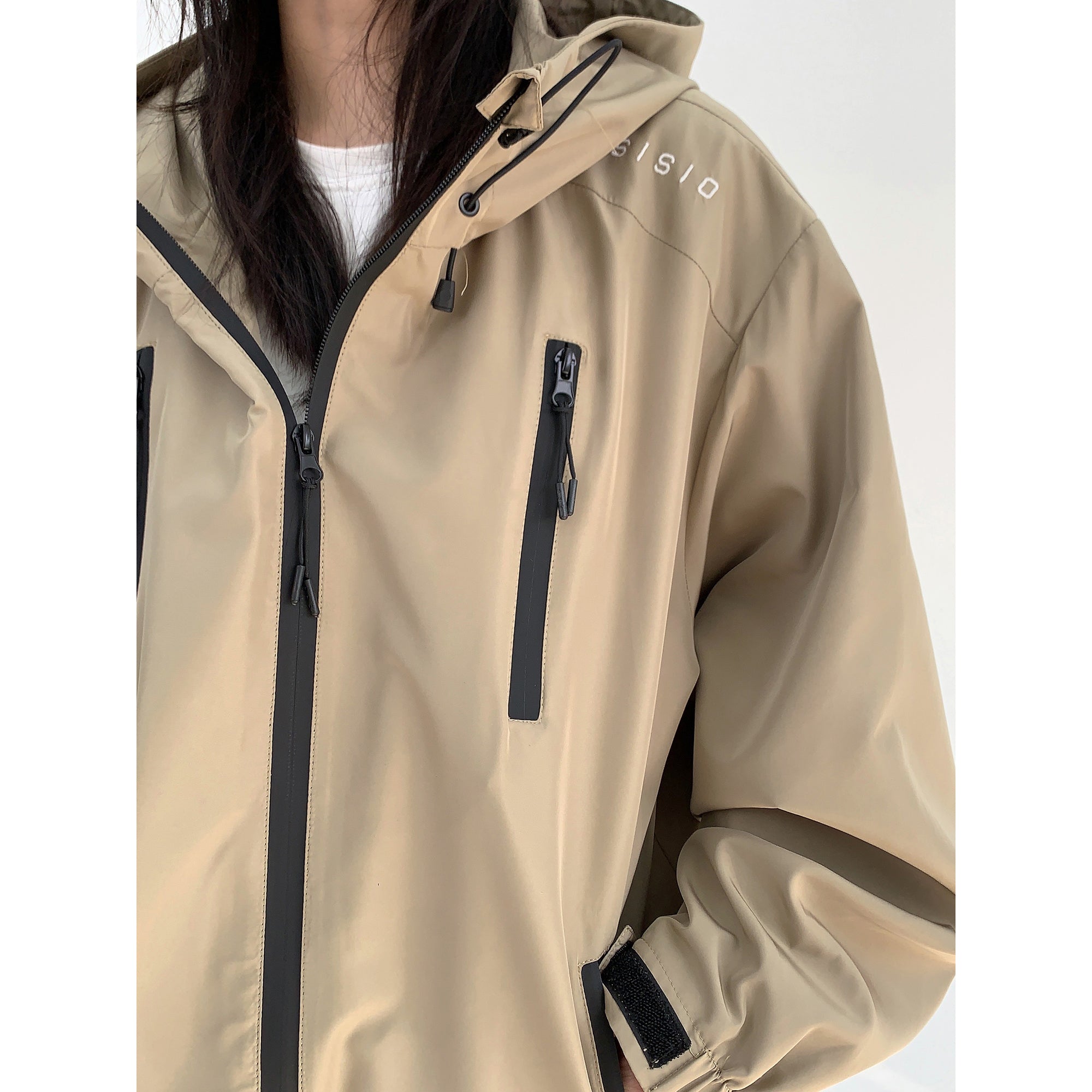 Zipper Hooded Mountain Jacket MW9844