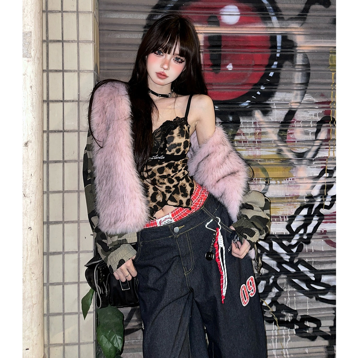 Reversible Hooded Fur Jacket KK2018