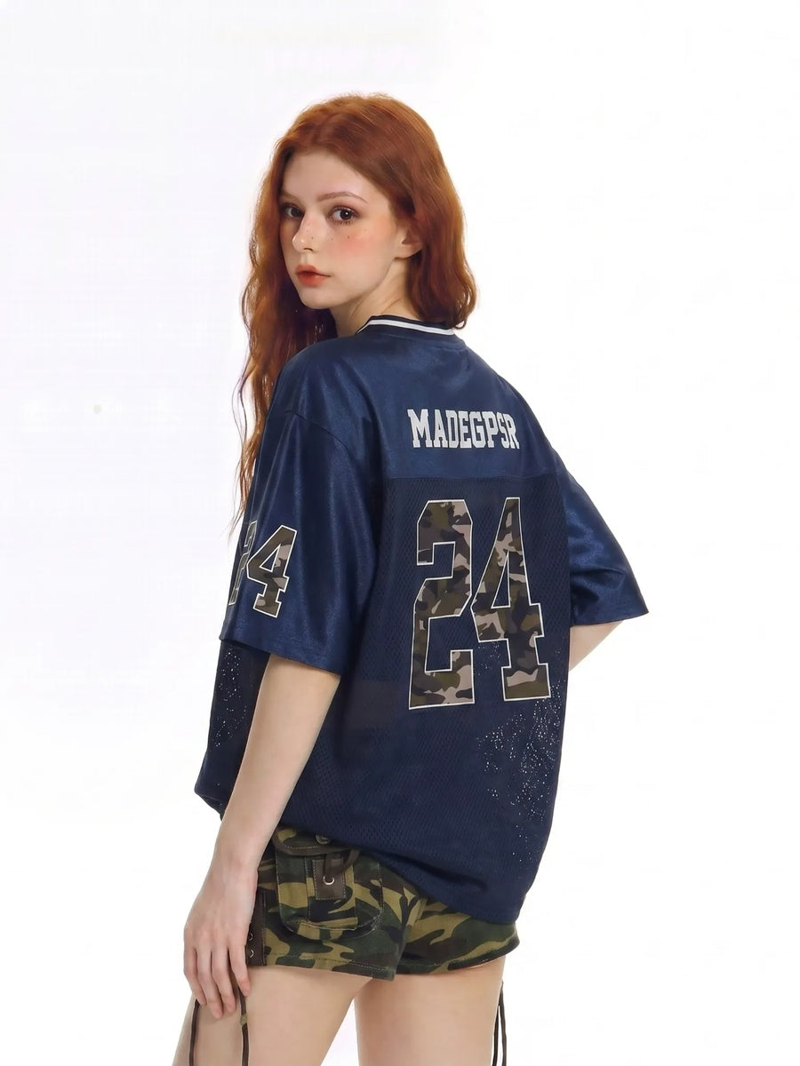 カモフラメッシュゲームTシャツ MW10403