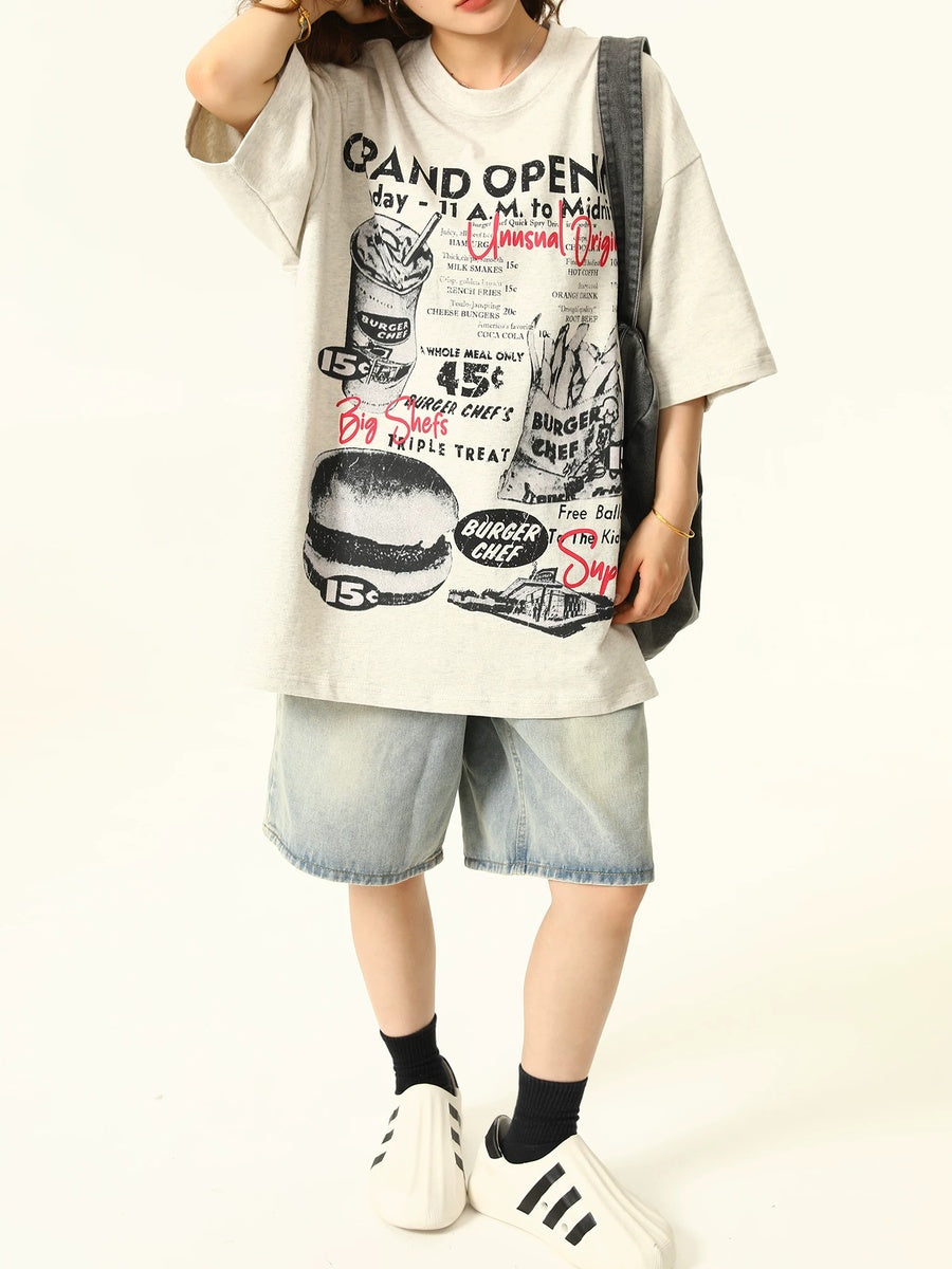 ヴィンテージダイナーグラフィックTシャツ MW10399