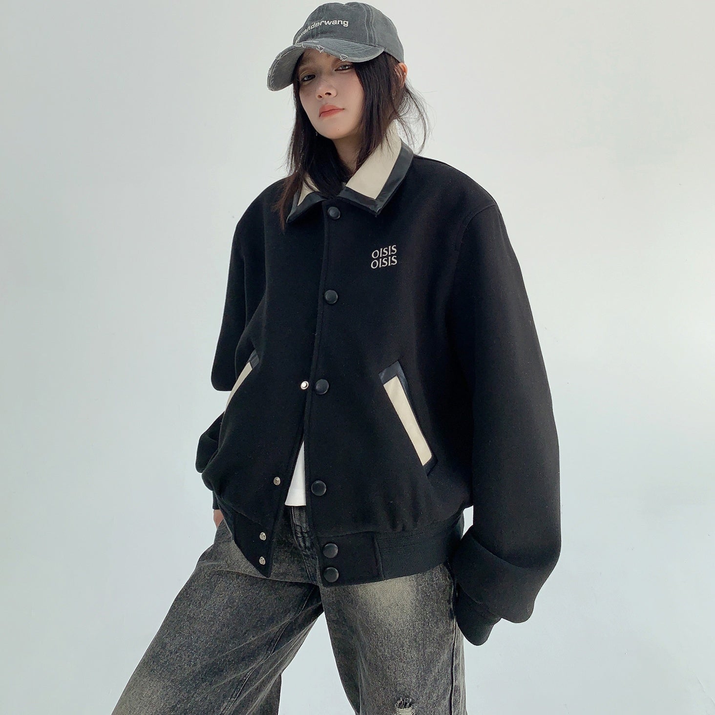ジャケット・アウター mushwear short baseball Blouson mushwear short baseball Blouson