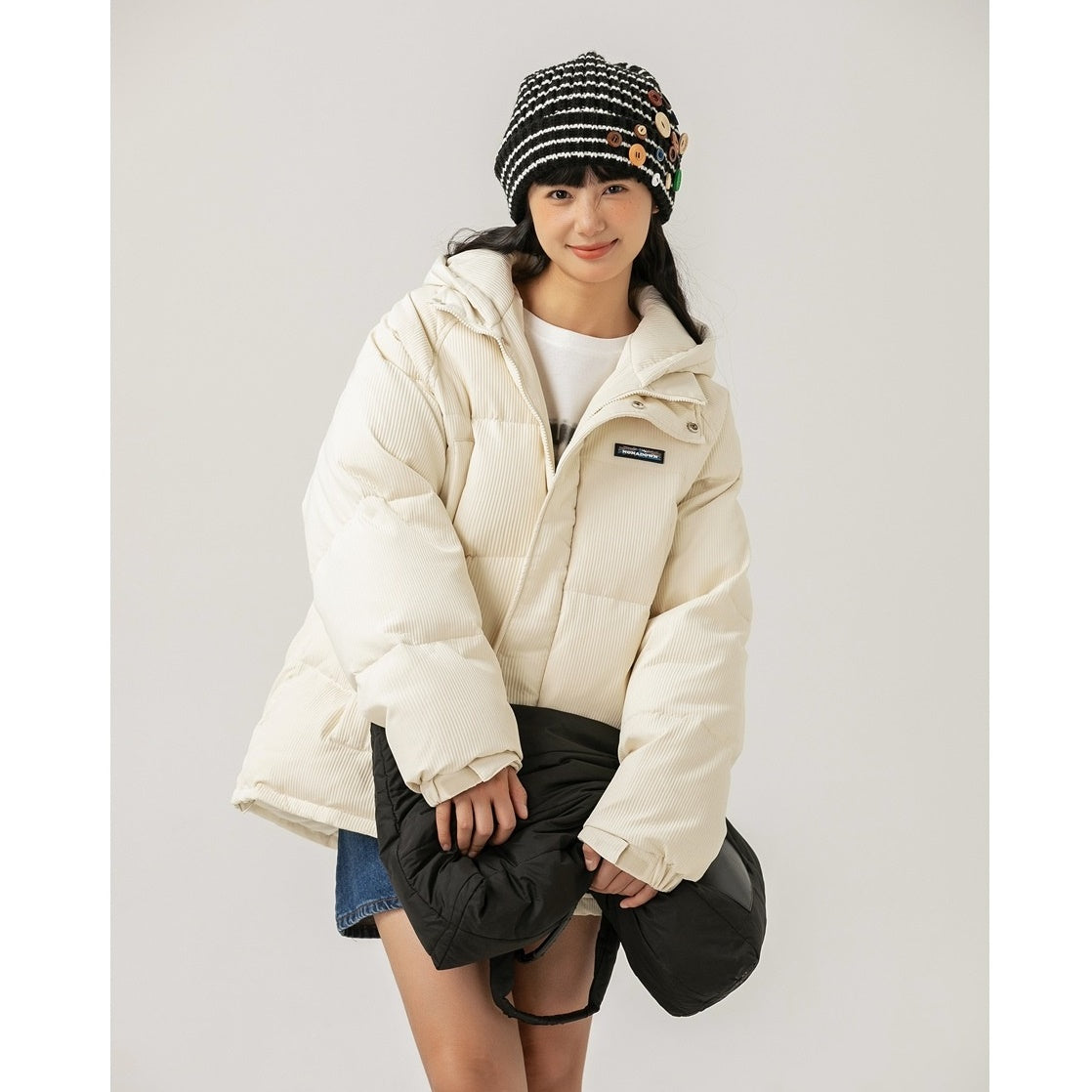 Lib Design Hooded Down Jacket MW9584