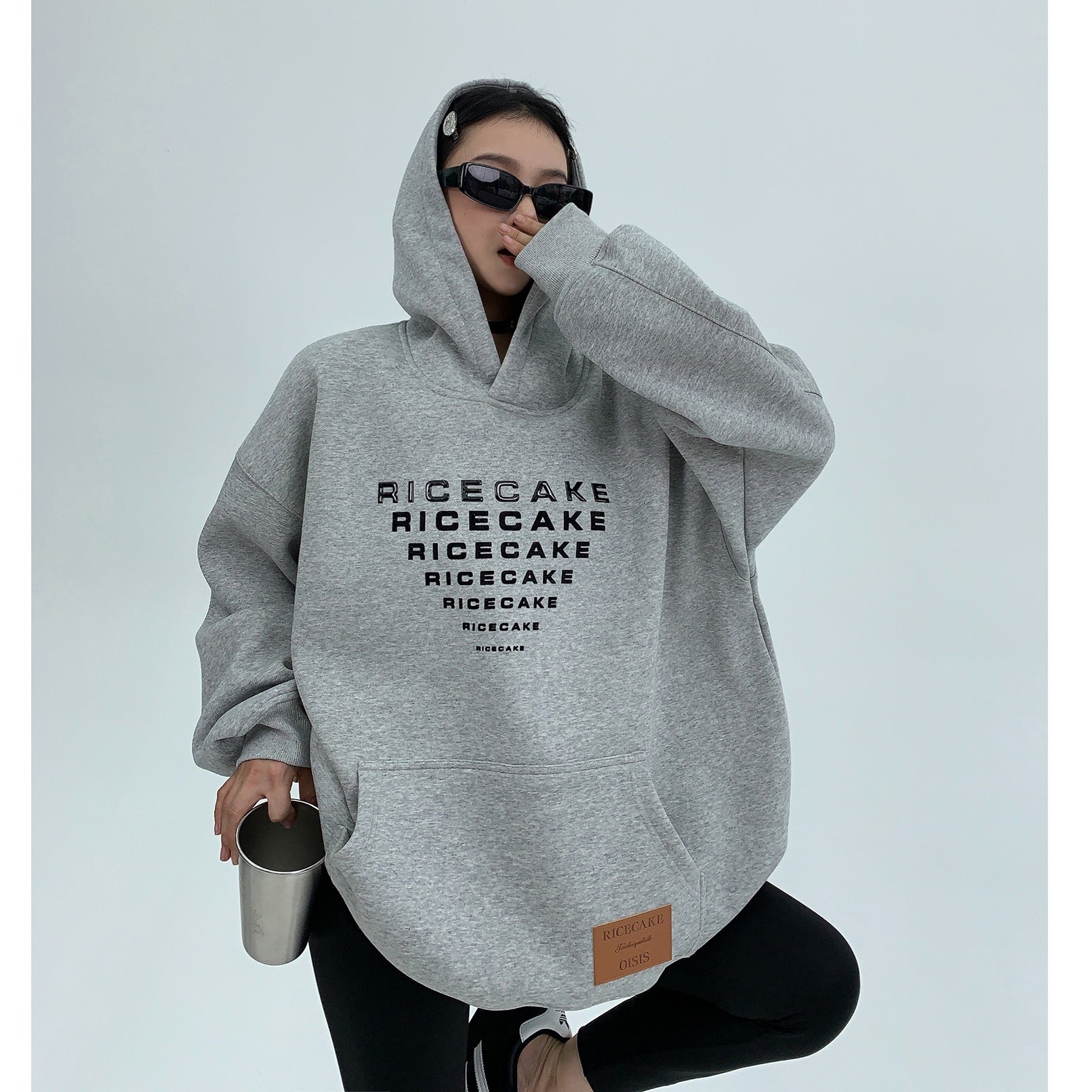 3D Printed Casual Sweat Hoodie MW9602