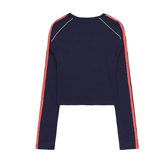 Number Logo Slim Long Sleeve T-shirt MW10106