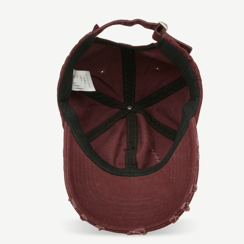 Ripped Cross Star Metal Cap MW10109