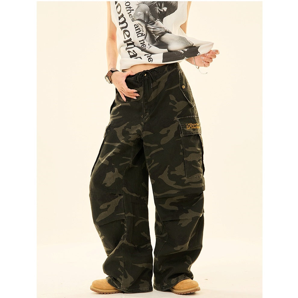 Retro Camouflage Boy’s Cargo Pants MW9237