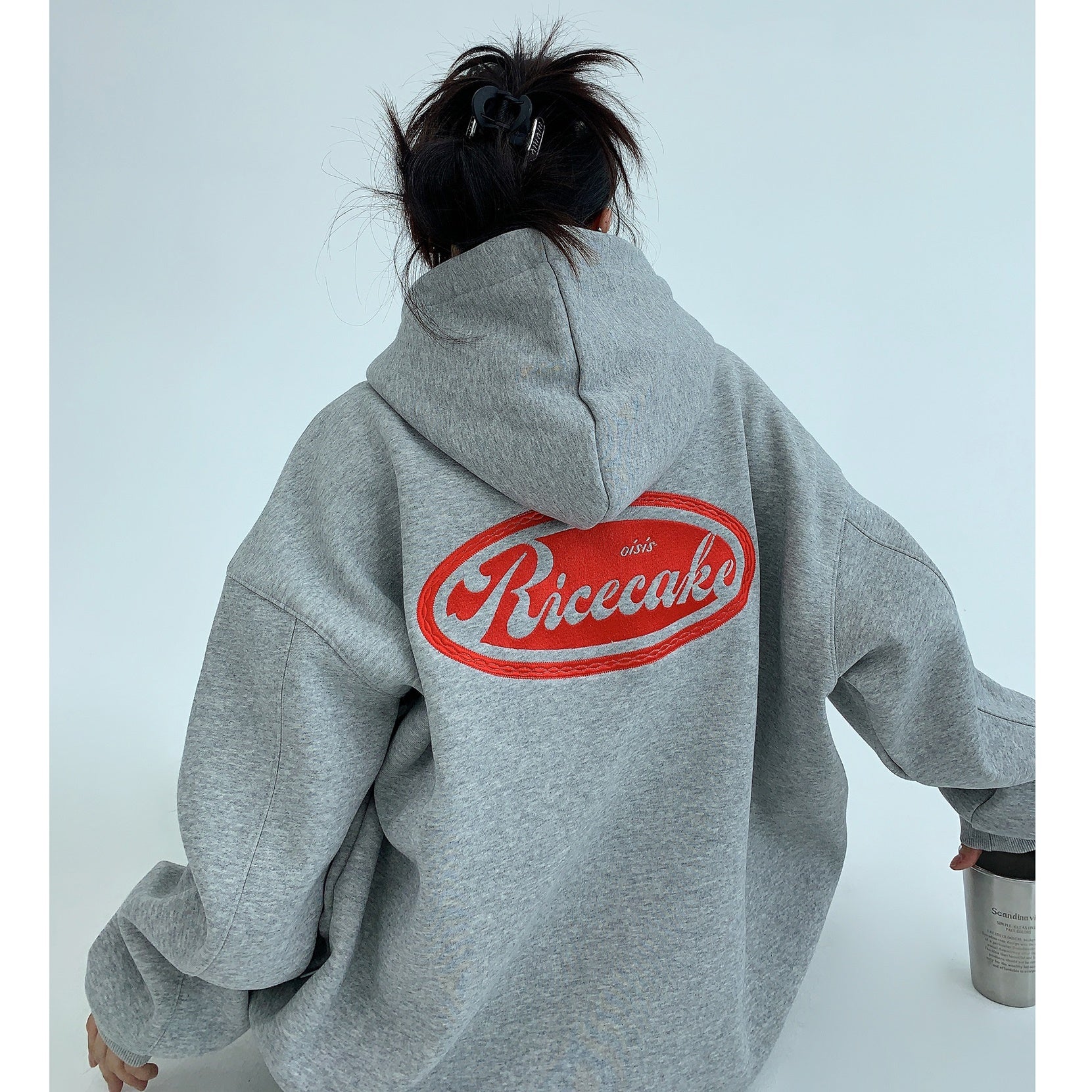 Heavy Industry Embroidery Loose Hoodie MW9591