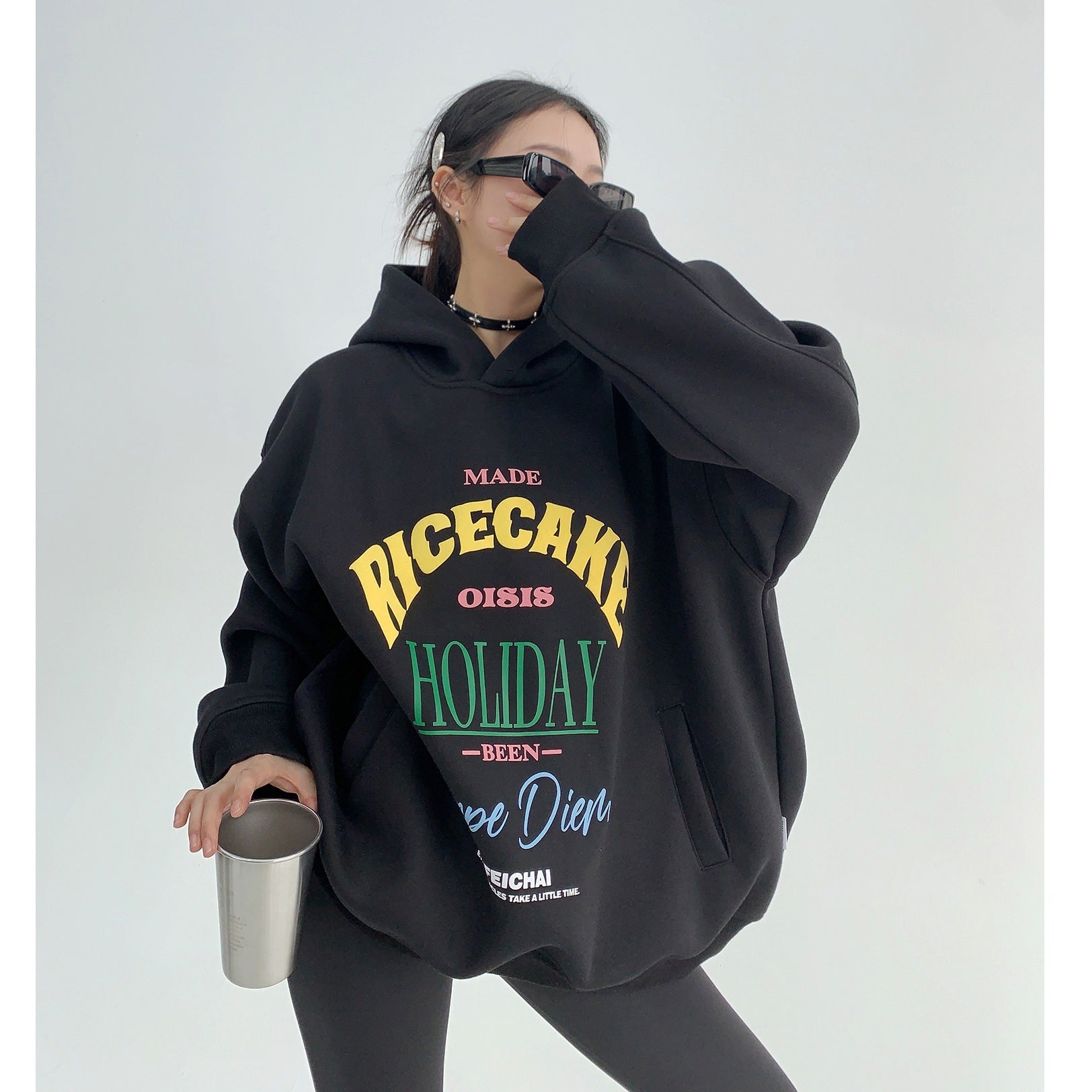 Blockbuster Foam Printed Hoodie MW9555