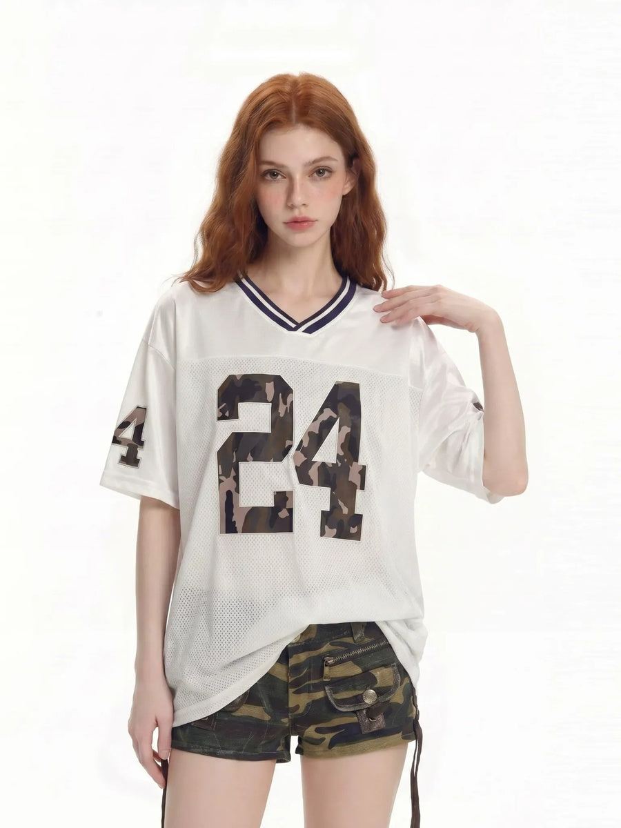 カモフラメッシュゲームTシャツ MW10403
