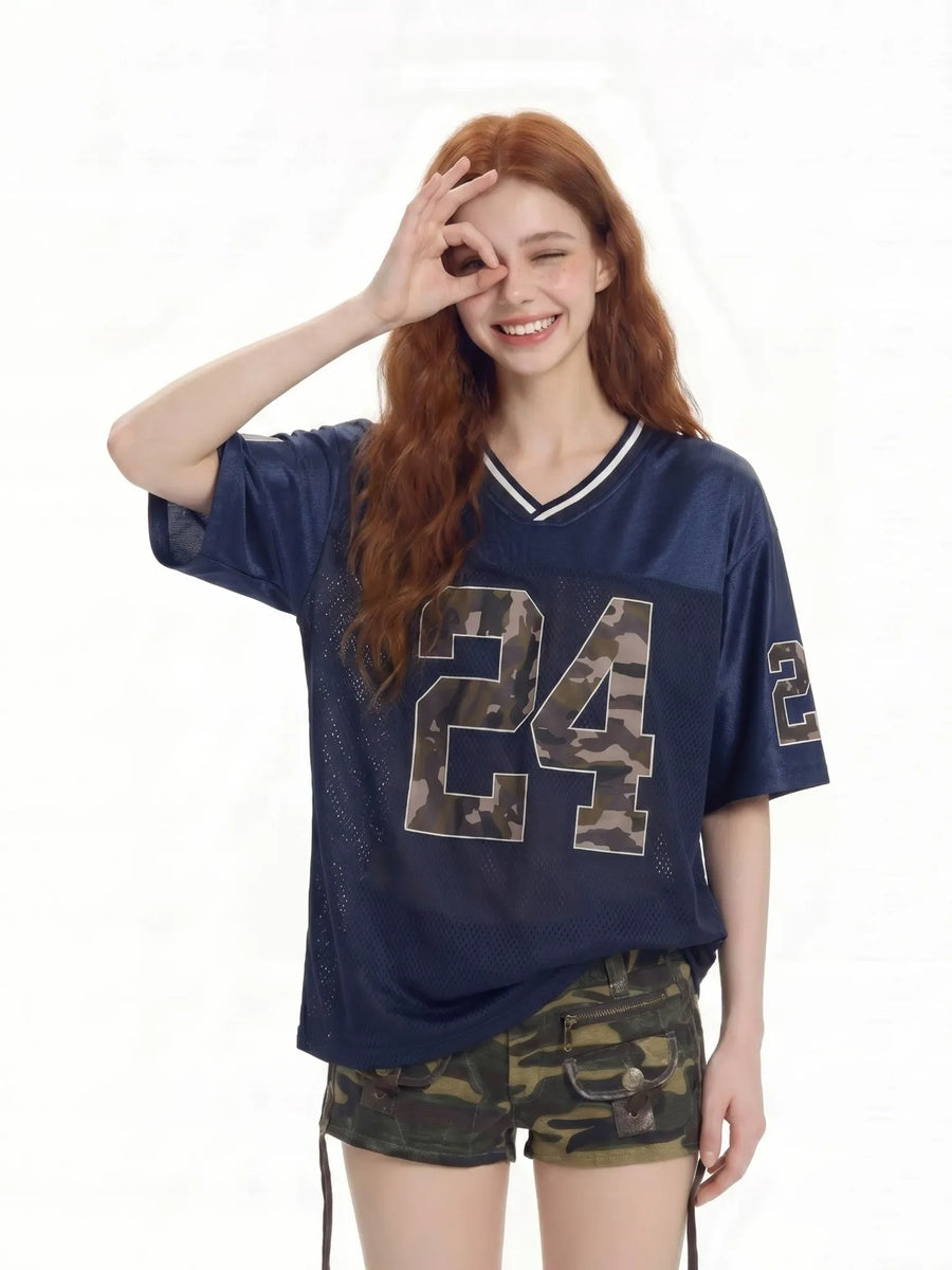 カモフラメッシュゲームTシャツ MW10403