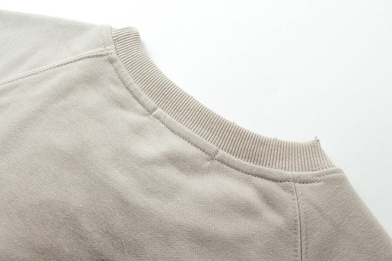 distressed embroidered oversize sweat HG7005