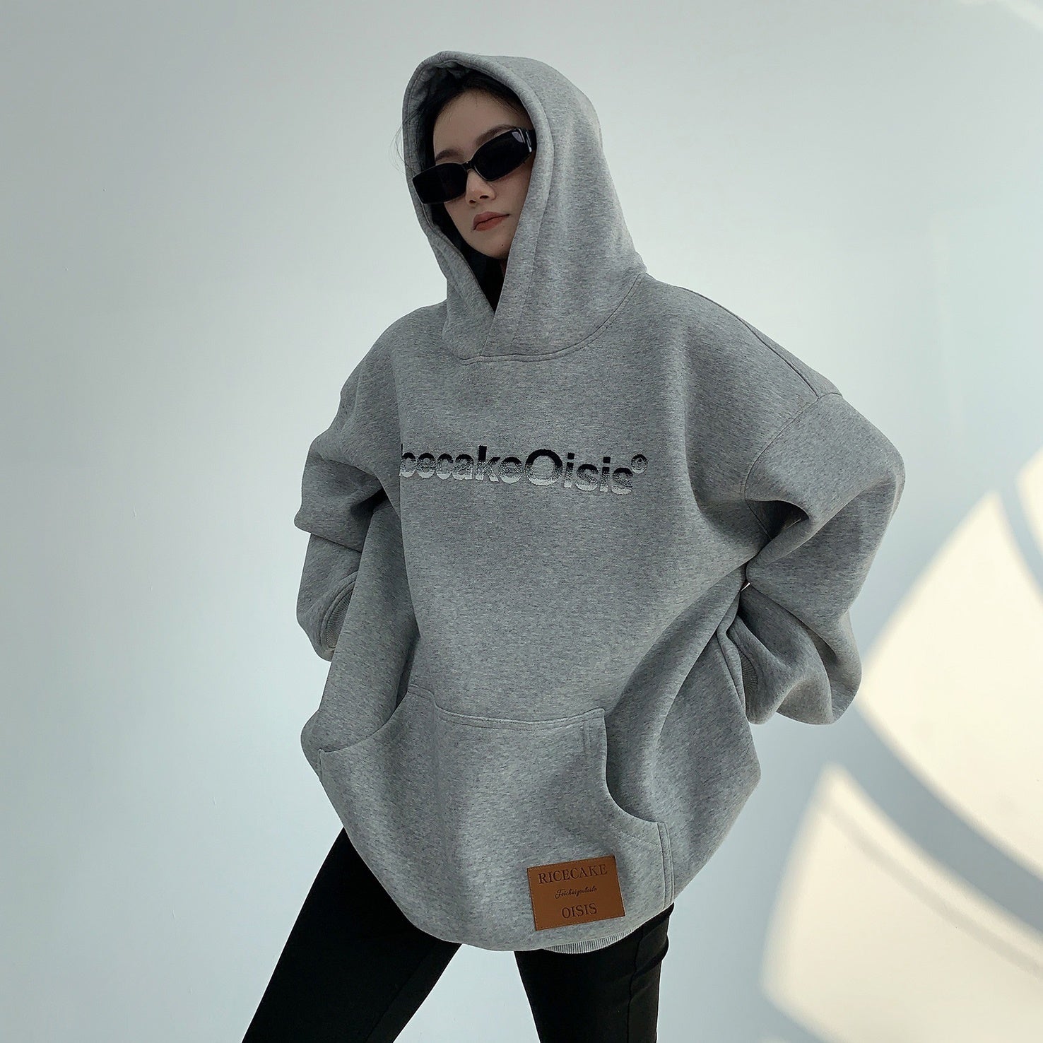 Toothbrush Embroidered Hoodie MW9643