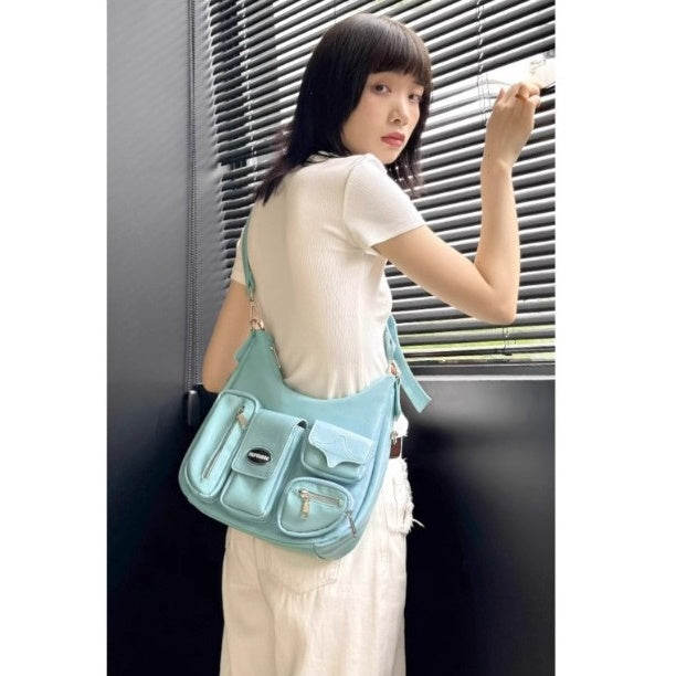 Multi Pocket Shoulder Bag BA022