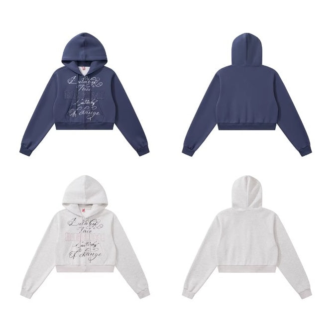 Monogram Patch Embroidered Hooded Parka MW10378