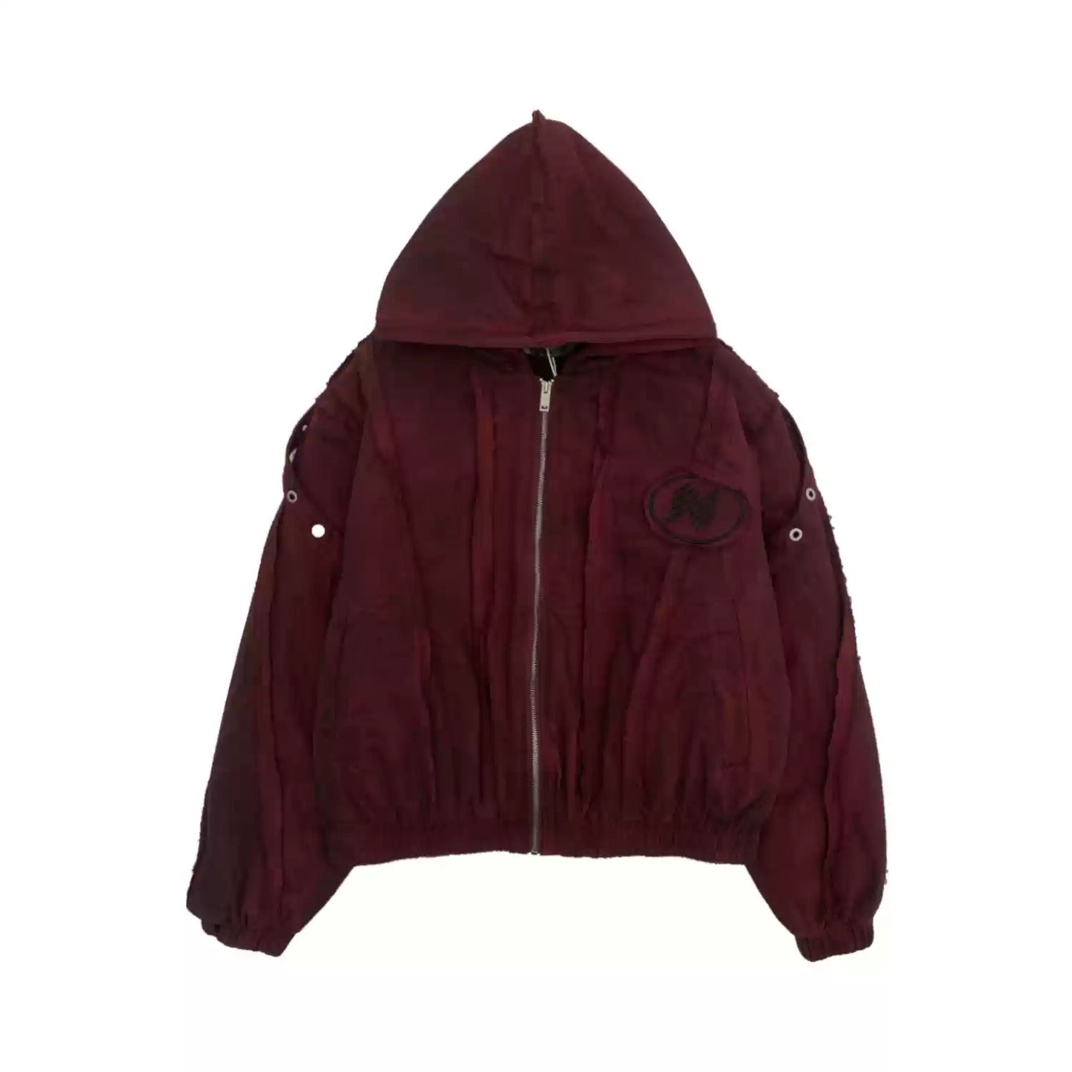 Spray Dirty Structure Loose Hooded Jacket MW9706