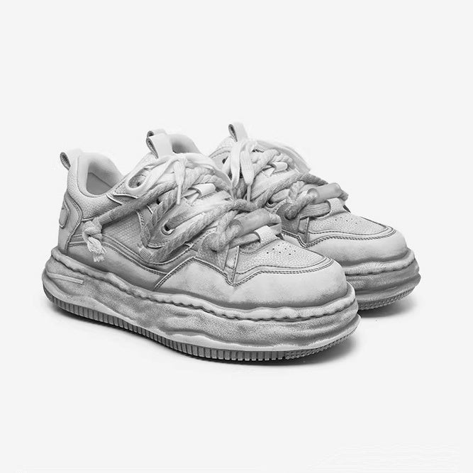 Smudge Design Invisible Heightened Sneaker FG2001