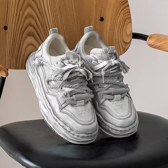 Smudge Design Invisible Heightened Sneaker FG2001