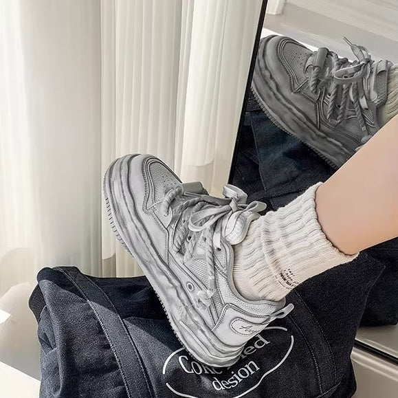 Smudge Design Invisible Heightened Sneaker FG2001