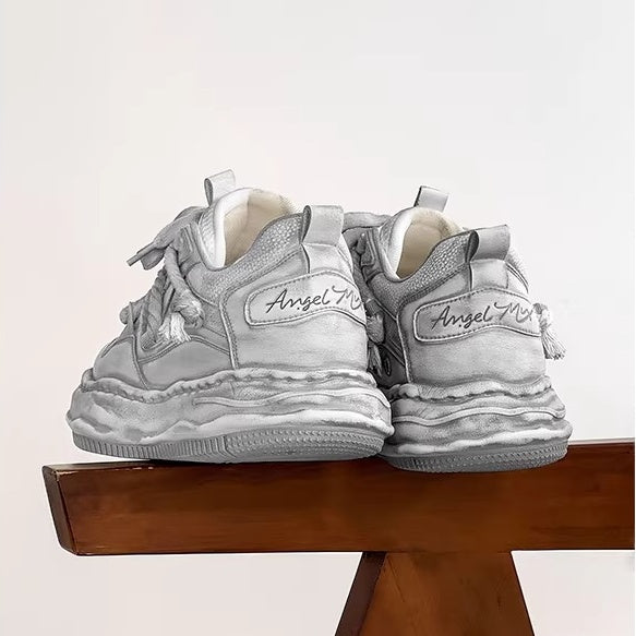 Smudge Design Invisible Heightened Sneaker FG2001