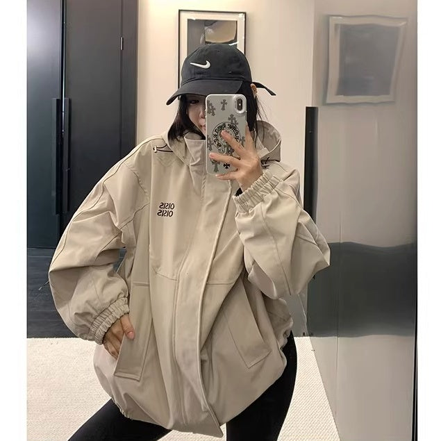 Structure Design Oversize Hooded Jacket OS2080