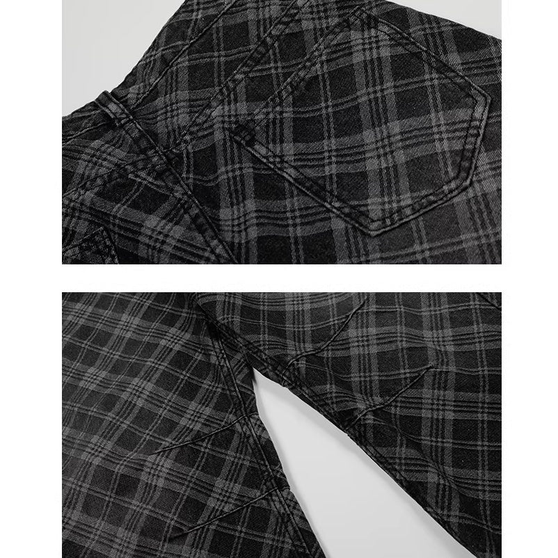 Bias Check Loose Curve Jeans OS2082