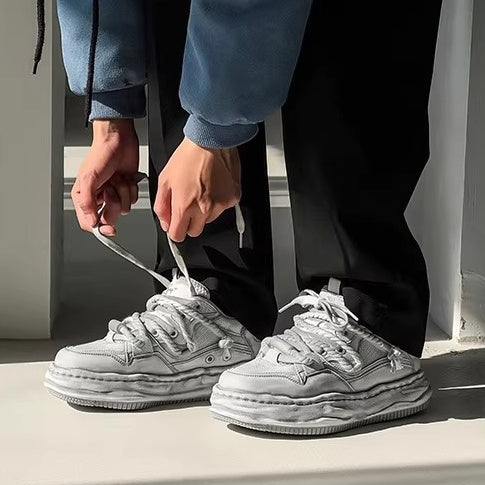 Smudge Design Invisible Heightened Sneaker FG2001