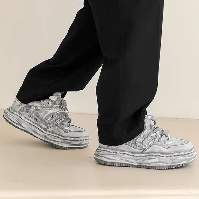 Smudge Design Invisible Heightened Sneaker FG2001