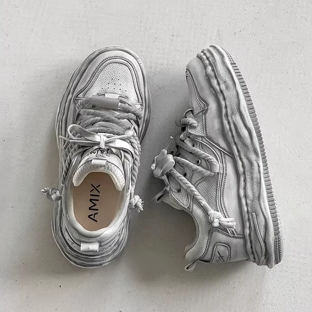 Smudge Design Invisible Heightened Sneaker FG2001