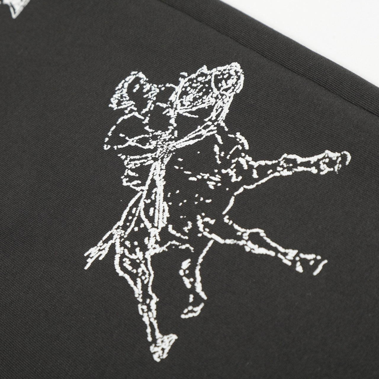 Crack Print Loose Sweat Pants MW10311