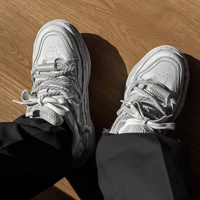 Smudge Design Invisible Heightened Sneaker FG2001