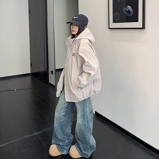 Structure Design Oversize Hooded Jacket OS2080