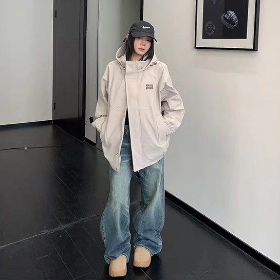 Structure Design Oversize Hooded Jacket OS2080