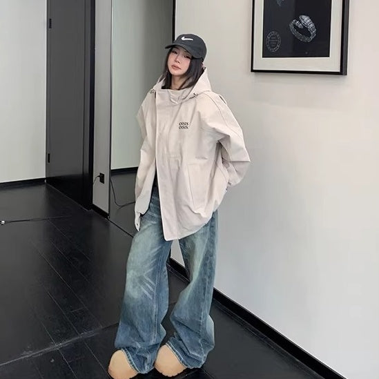 Structure Design Oversize Hooded Jacket OS2080