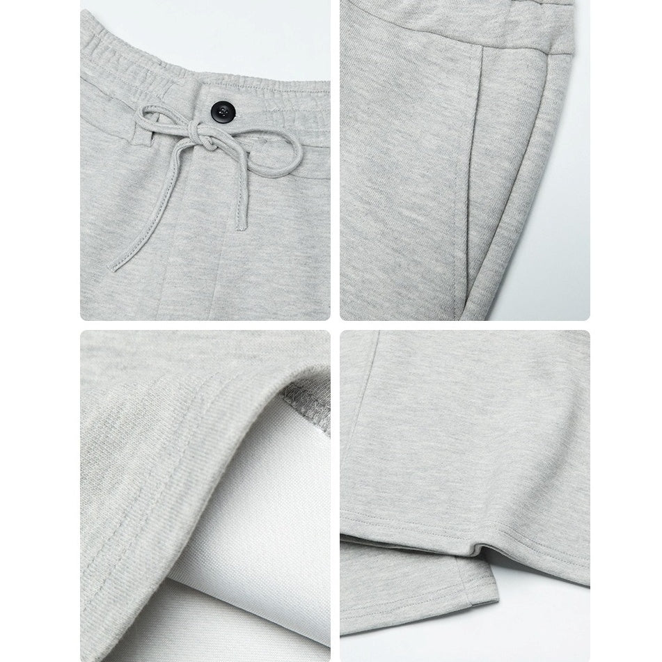 Wide-leg Straight Sweat Pants NR7009