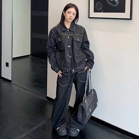 Loose Fit Denim Jacket MW10373