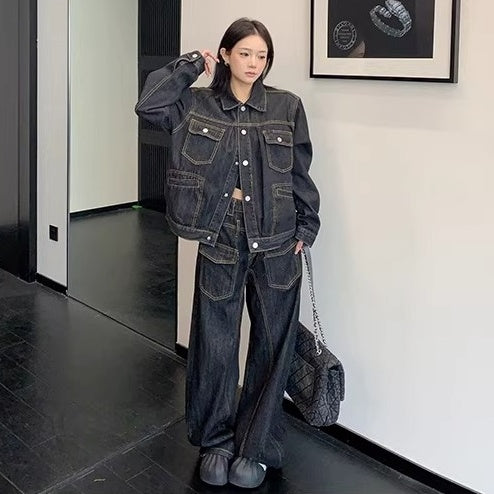 Loose Fit Denim Jacket MW10373