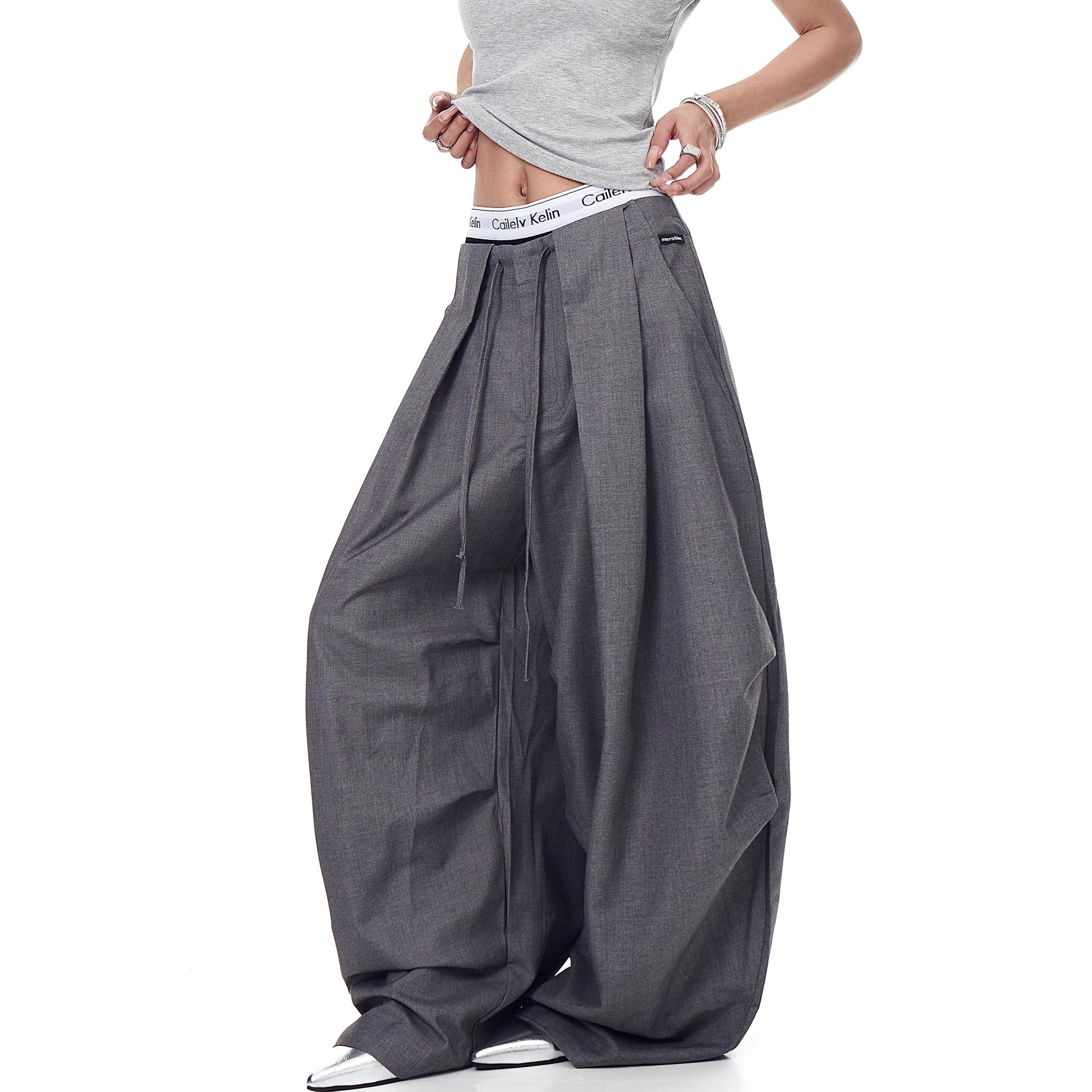 Pleated Scimitar Buggy Pants MW10220