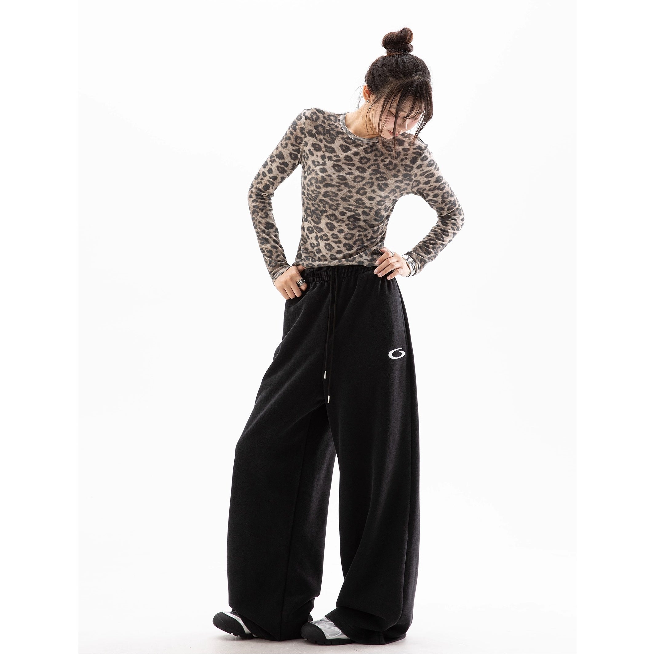 Loose Straight Sweat Pants IC9110