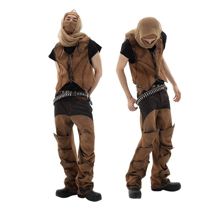 Metal Bullet Design Y2K Belt MW10207