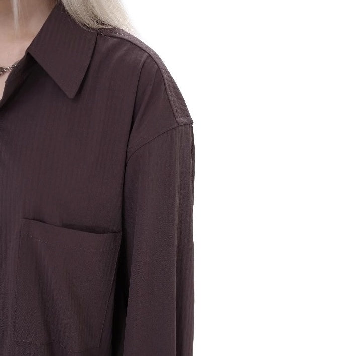 Retro Stripe Loose Shirt GB7031