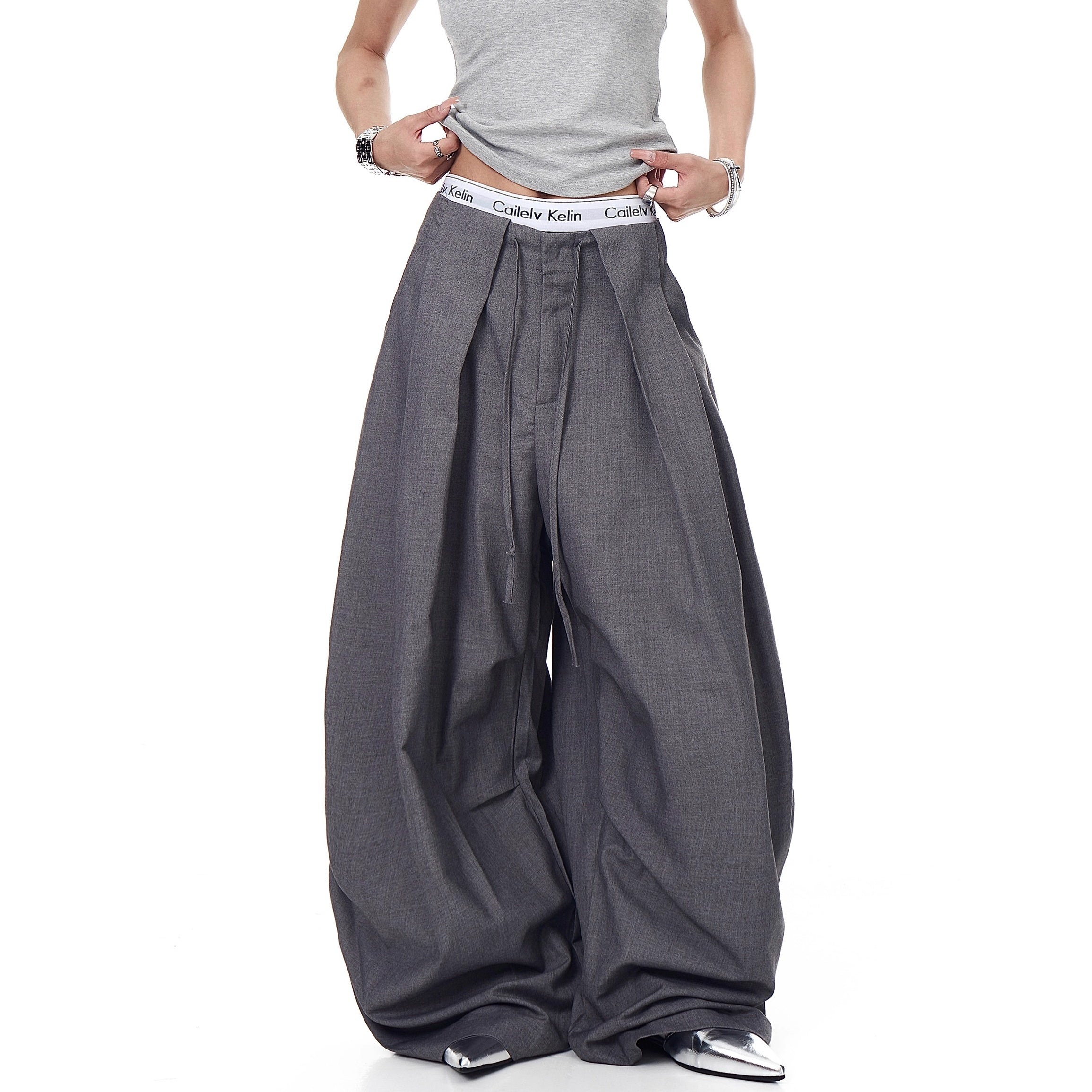 Pleated Scimitar Buggy Pants MW10220