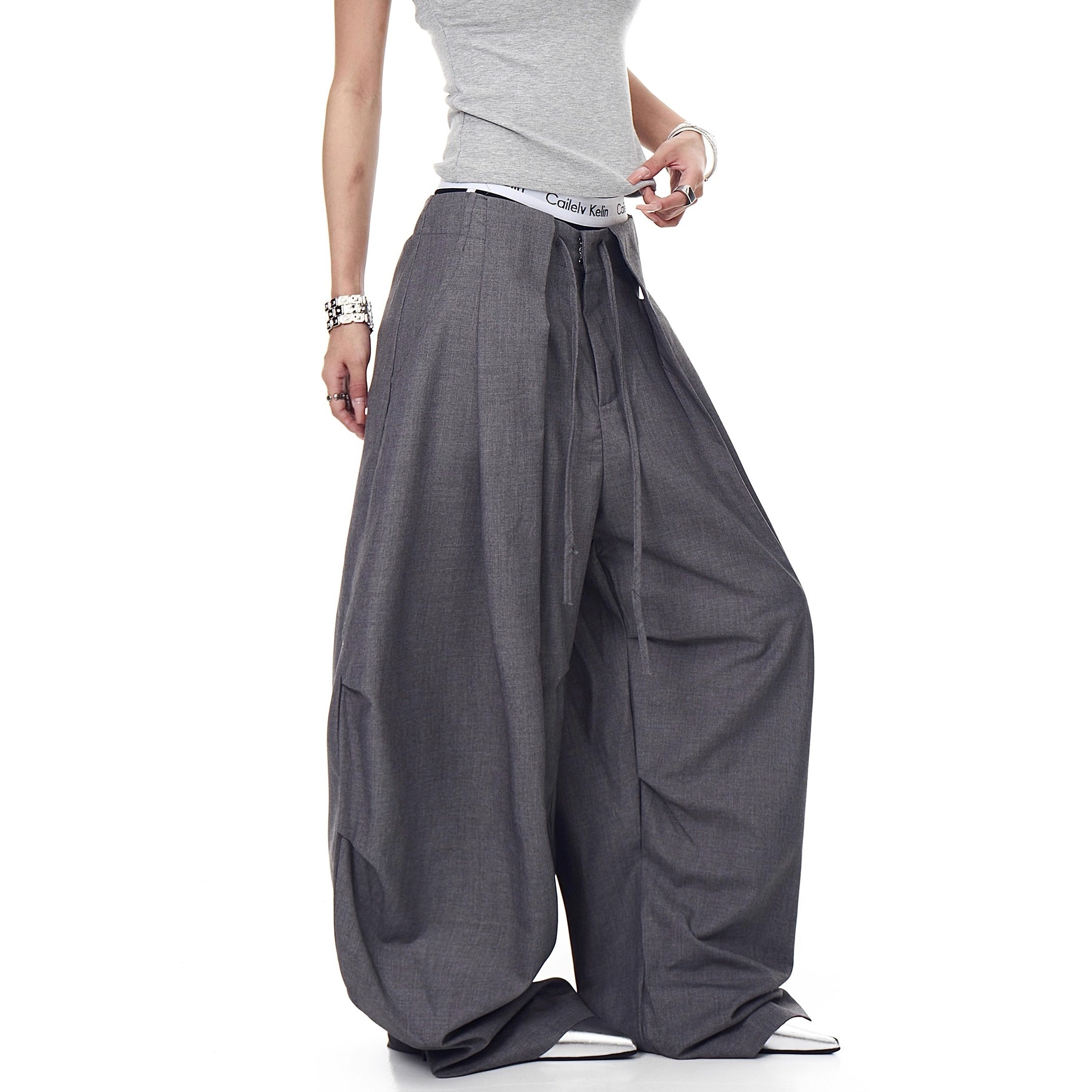 Pleated Scimitar Buggy Pants MW10220