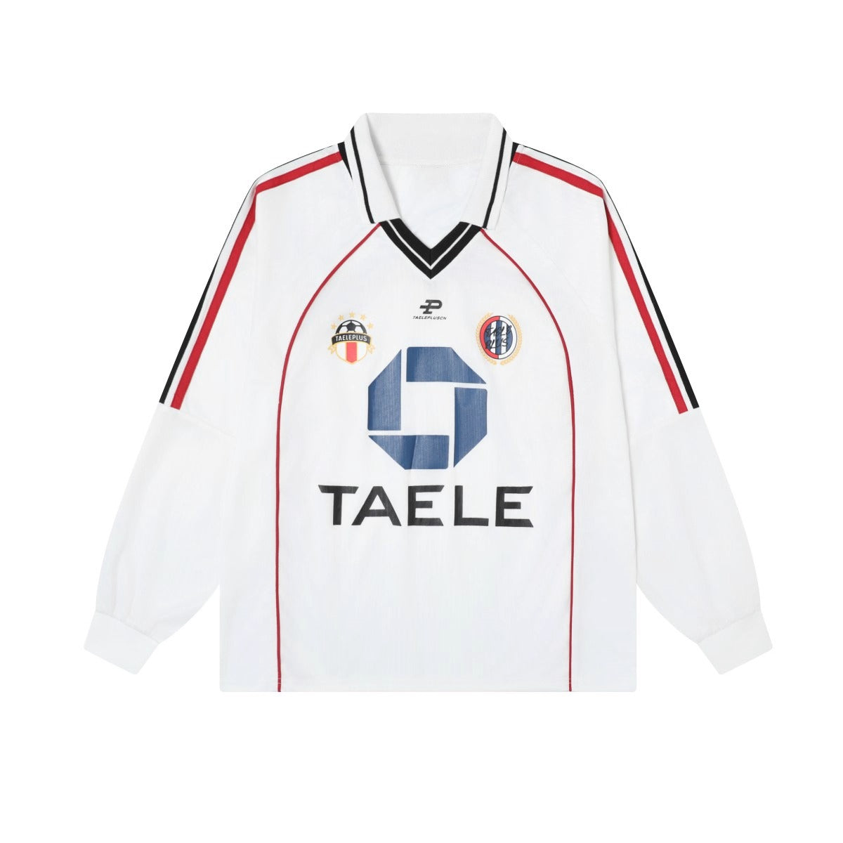 Campus Style Polo Collar Stripe Sports Shirt MW10258