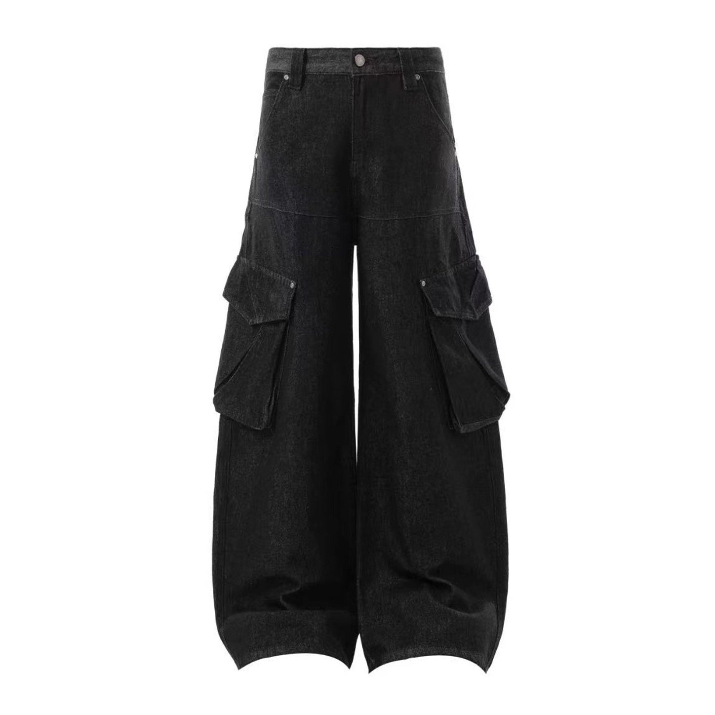Large Pocket Cargo Curve Jeans AC7147