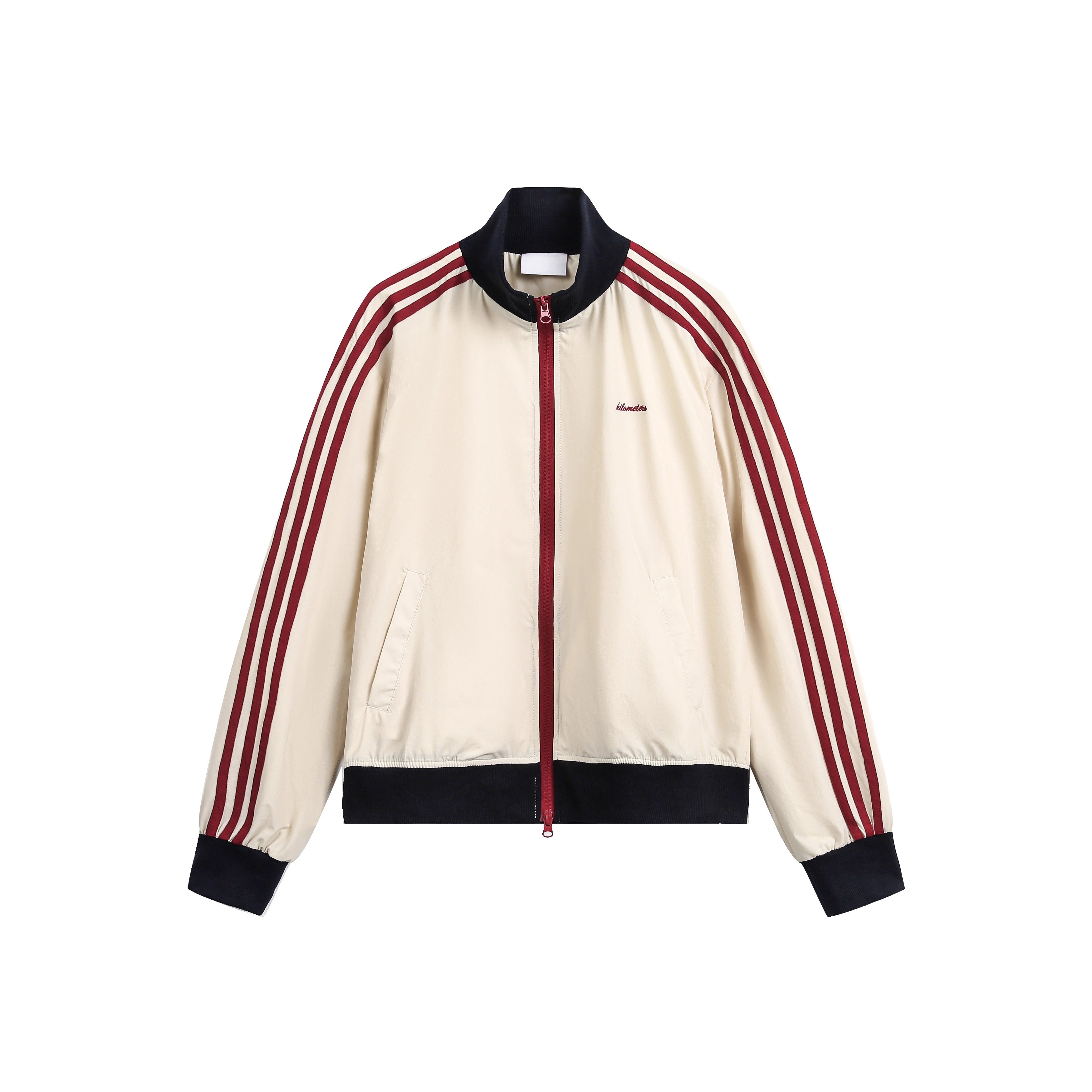 Three-bar Contrast Track Jacket MW10278